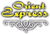 Logo ORIENT EXPRESS na bilbordzie w grze